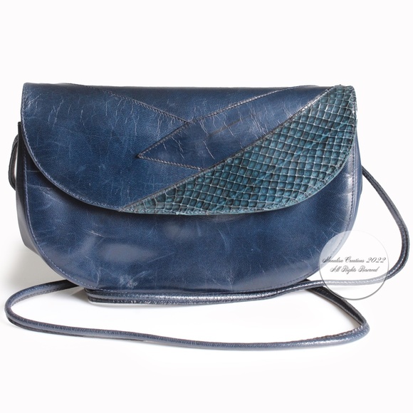 Bruno Magli Clutch Shoulder Bag Evening Snakeskin Leather Italy Vintage 80s SALE - Picture 1 of 10
